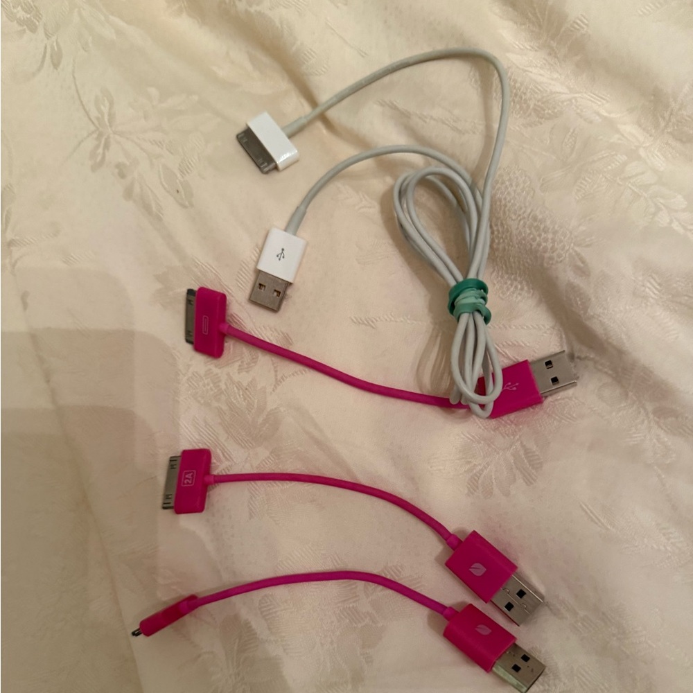 Old iPhone / iPod chargers